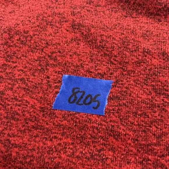 Iron And Resin Sweater Adult Extra Large Red Long Sleeve Casual Moto Men's - Picture 13 of 13